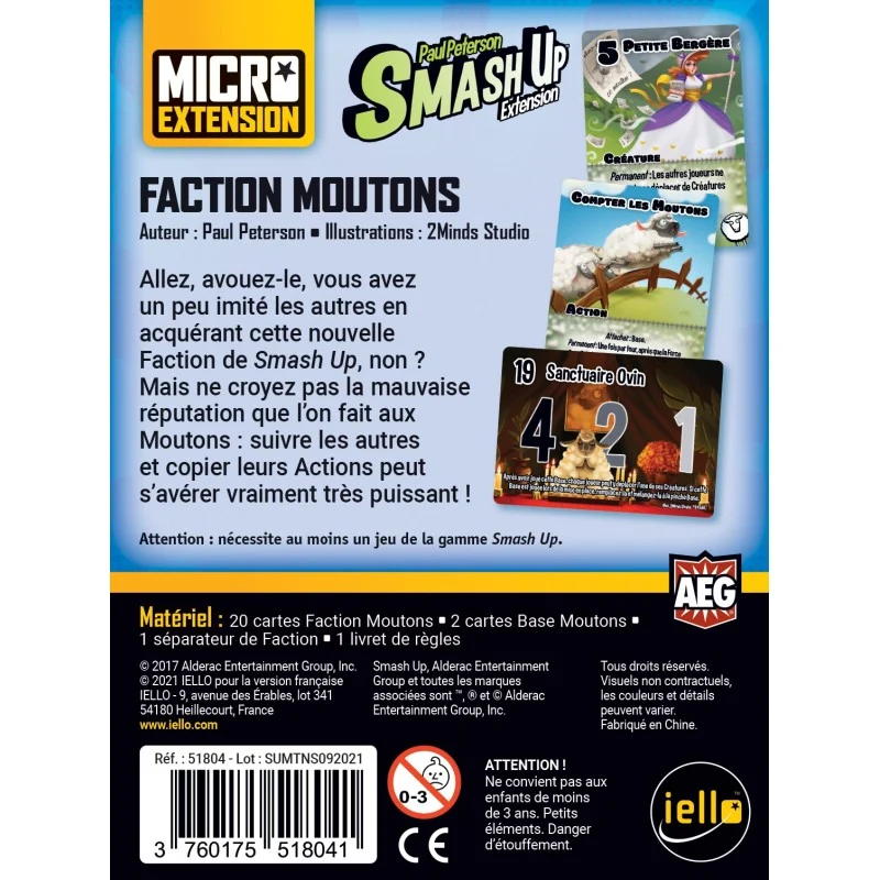 Smash Up Faction Moutons