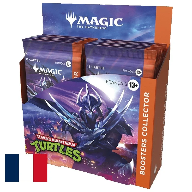 Display 12 Boosters Collector Magic Teenage Mutant Ninja Turtles (FR)
