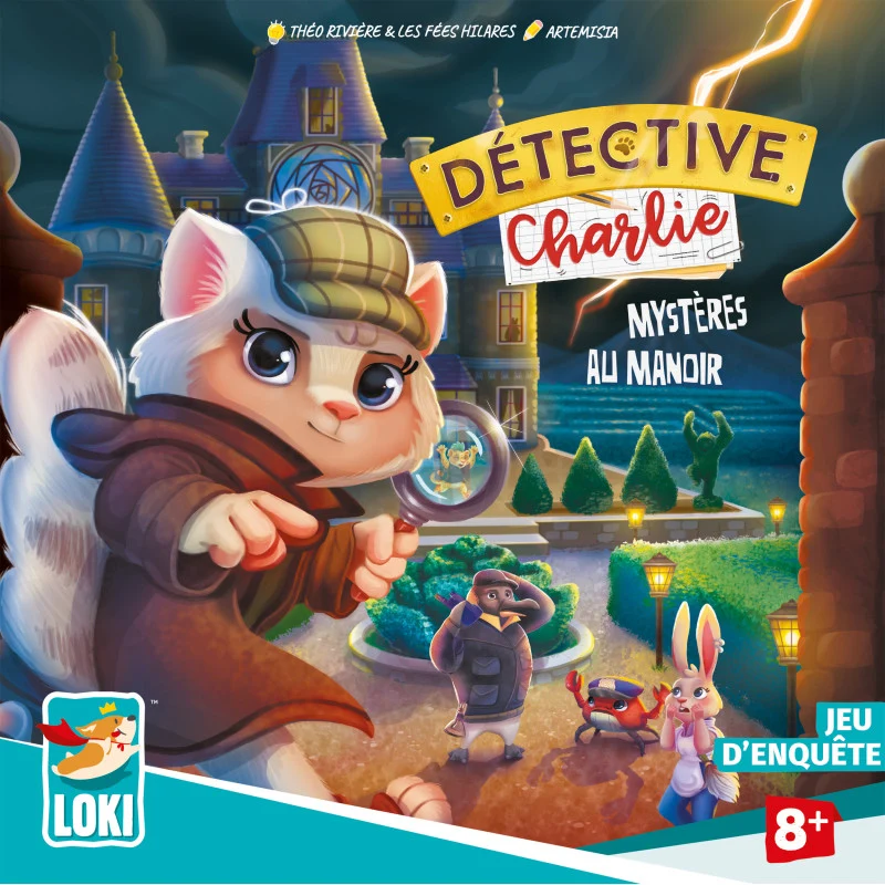 Détective Charlie Mystères au Manoir