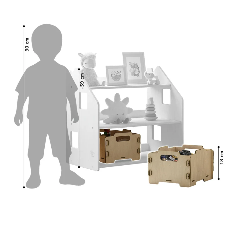 Boîte de rangement pour jouets