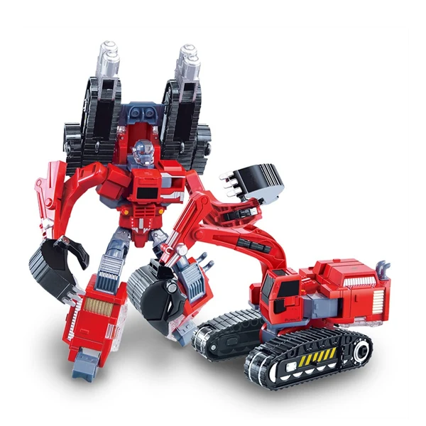 Robot transformer camion chantier