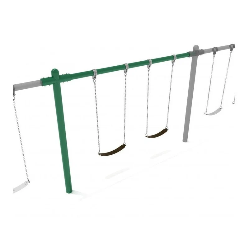 Single Post Swing Set - Add A Bay