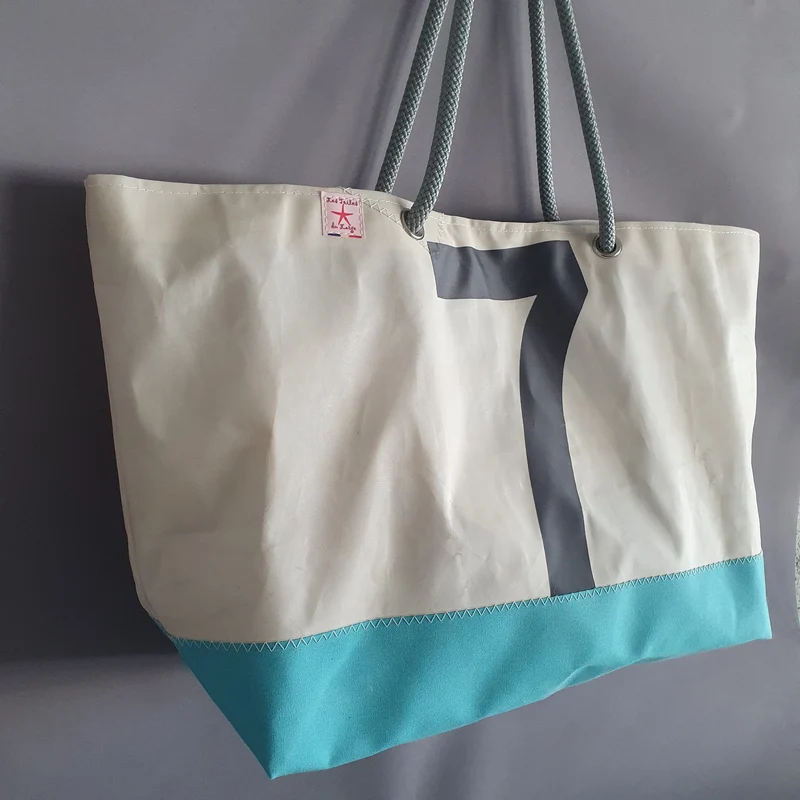 Cabas grand Turquoise