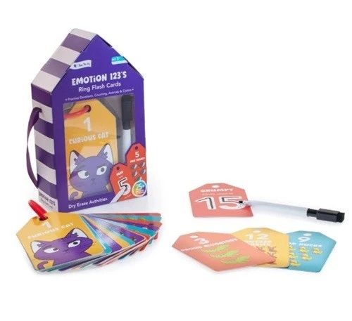 Emotions 123 Flash Cards (Engl) - Cartes Émotions 123 (Angl)