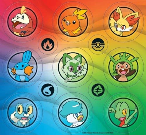 Pokemon First Partner Illustration Collection Series 3 - Premiers partenaiers collection d'illustrations Série 3