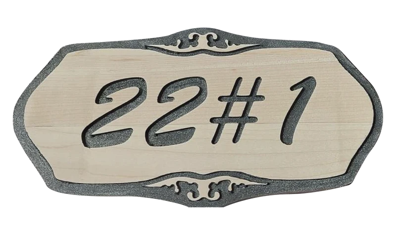 Plaque d'adresse Personnalisable