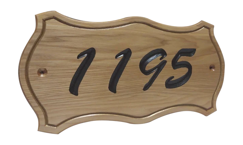 Plaque d'adresse Personnalisable