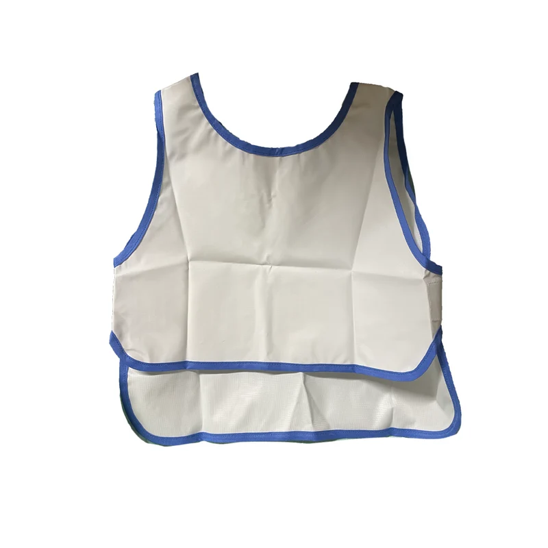 Tablier Montessori bleu