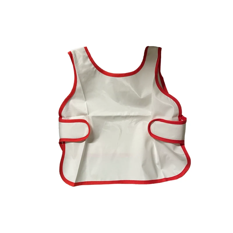 Tablier Montessori rouge