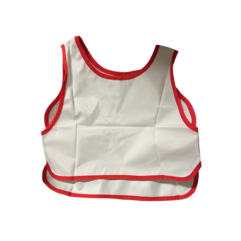 Tablier Montessori rouge