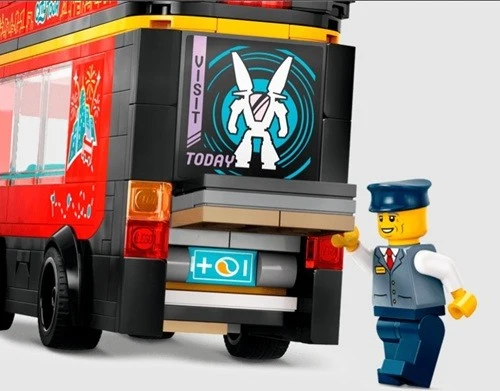 Lego City Double-Decker Sightseeing Bus / Ville Bus touristique à impériale - 60407