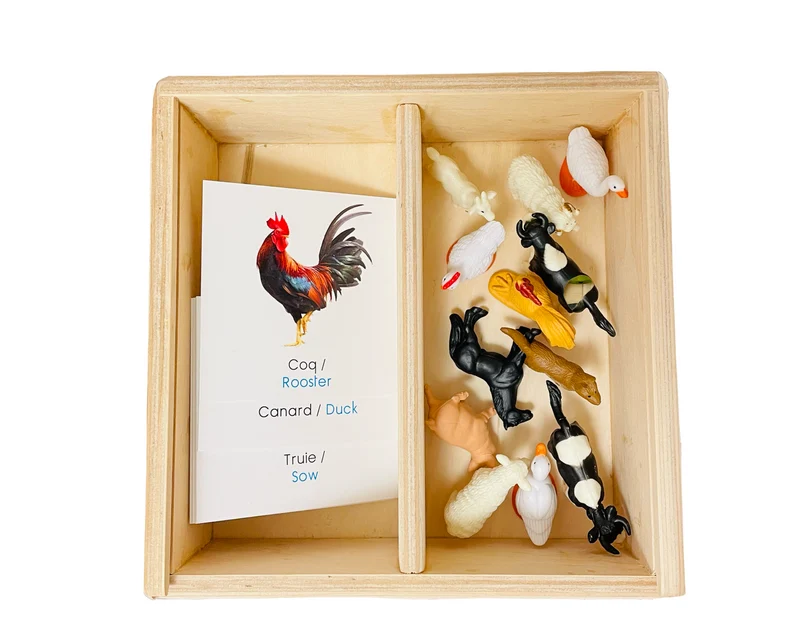 Coffret figurines les animaux de la ferme
