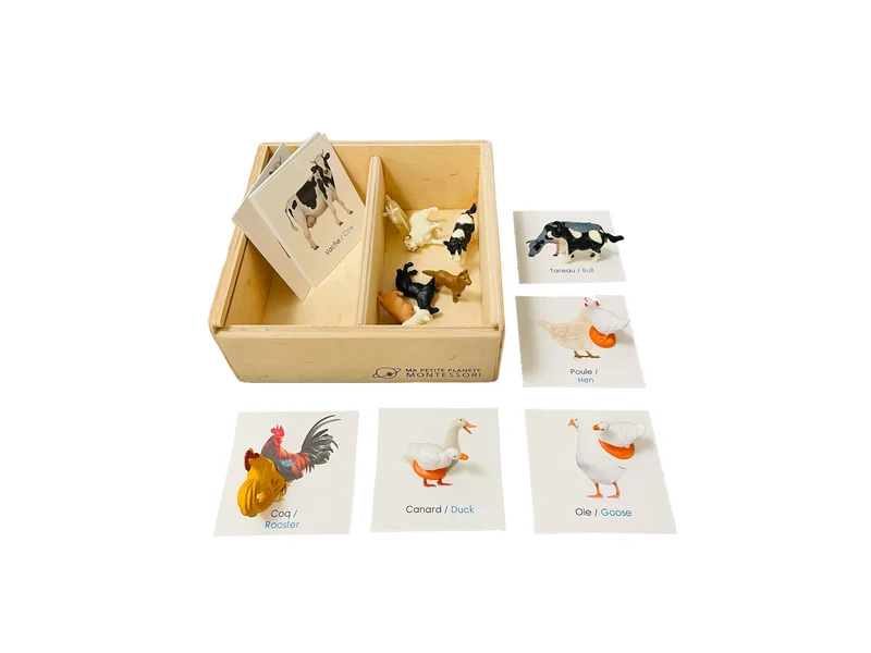 Coffret figurines les animaux de la ferme