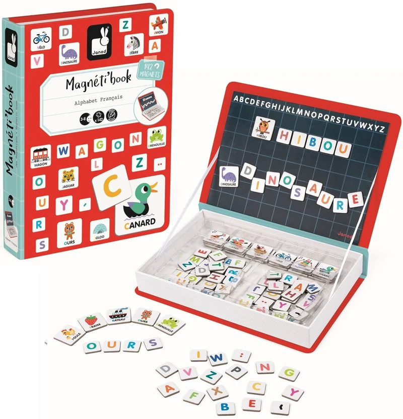 Janod Magnetibook Alphabet (French) / (Français)