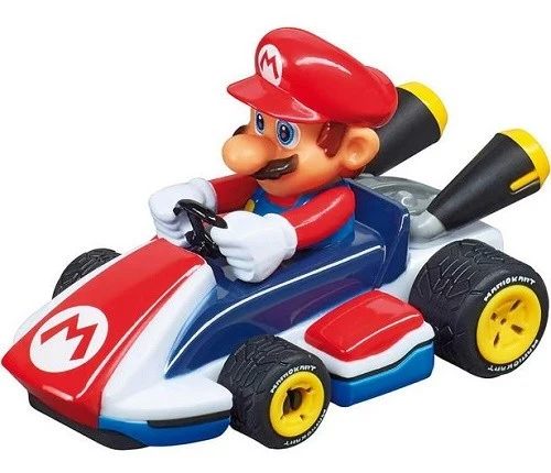 Super Mario Carrera MarioKart Mario vs Luigi Slot Car Racing Set - Circuit de voitures miniatures