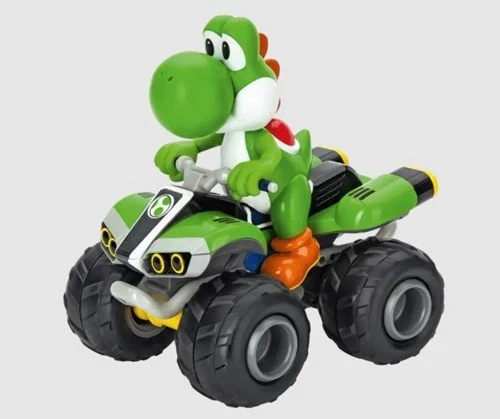 Super Mario Carrera Remote Control MarioKart Quad Kart - Voiture télécommandé (Yoshi)