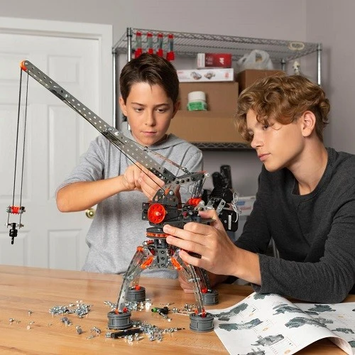 Meccano Super Construction Motorized Building Set 25-in-1 - Coffret Batiment Motorizé 25-en-1