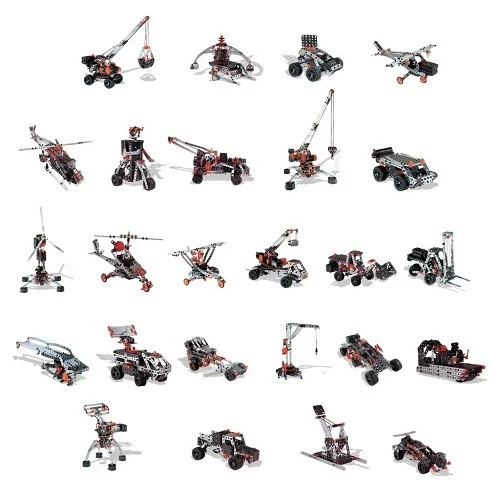 Meccano Super Construction Motorized Building Set 25-in-1 - Coffret Batiment Motorizé 25-en-1