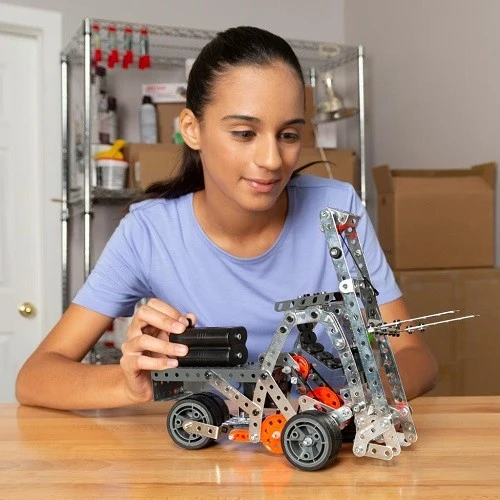 Meccano Super Construction Motorized Building Set 25-in-1 - Coffret Batiment Motorizé 25-en-1