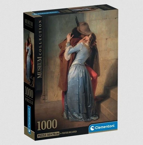 Clementoni Puzzle Francesco Hayez The Kiss - Le Baiser (1000 pcs)