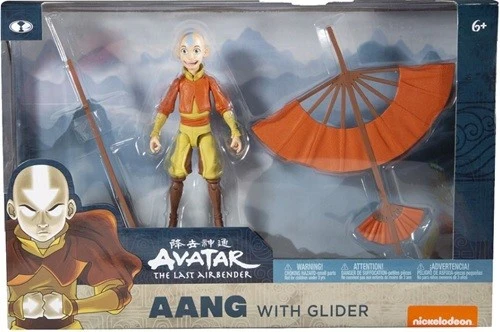Avatar The Last Airbender Aang with Glider Action Figure / Figurine articulée Aang avec planeur