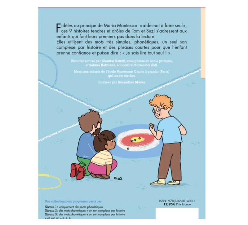 Tom et Suzi - : Mes premières lectures Montessori - 9 histoires de Tom et Suzi à lire seul - Niveau 2-Nathan