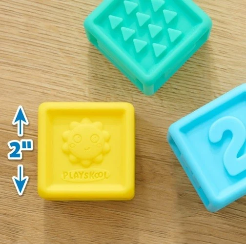 Playskool ABC Soft Stacking Blocks - Blocs ABC empilables souples