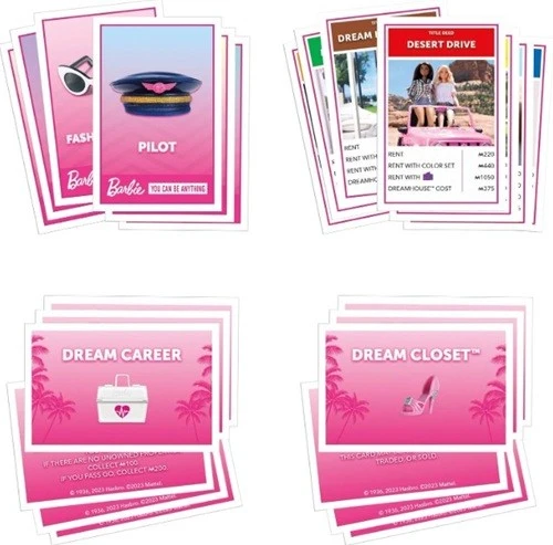Monopoly Barbie Board Game - Jeu de société