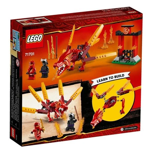 Lego Ninjago Kai's Fire Dragon de feu - 71701