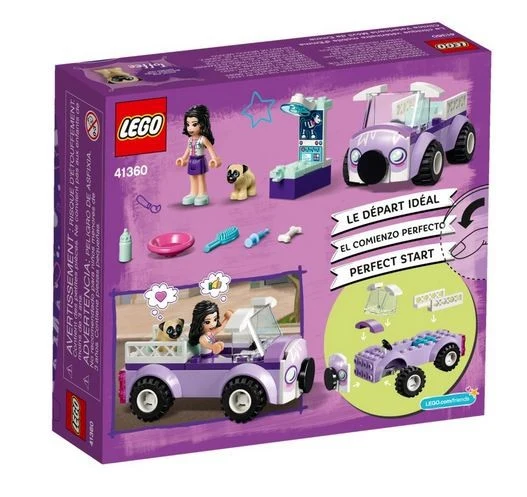 Lego Friends Emma's Mobile Vet Clinic / Clinique vétérinaire mobile - 41360
