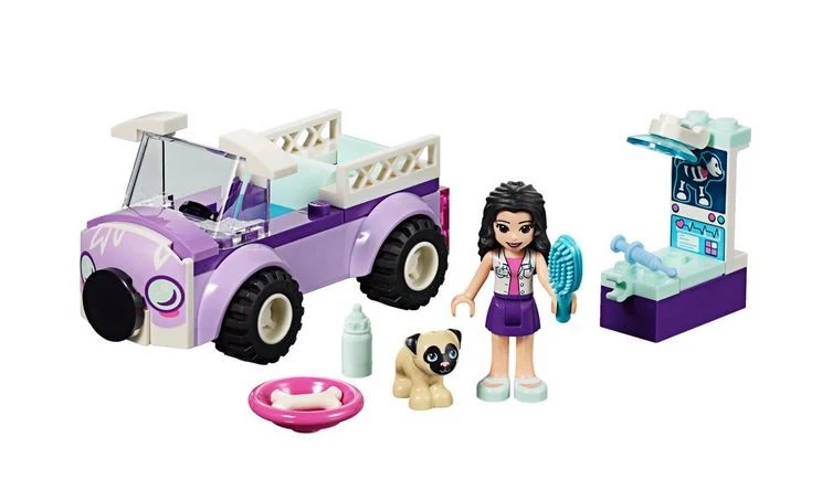 Lego Friends Emma's Mobile Vet Clinic / Clinique vétérinaire mobile - 41360
