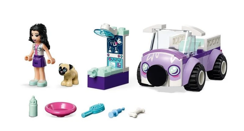 Lego Friends Emma's Mobile Vet Clinic / Clinique vétérinaire mobile - 41360