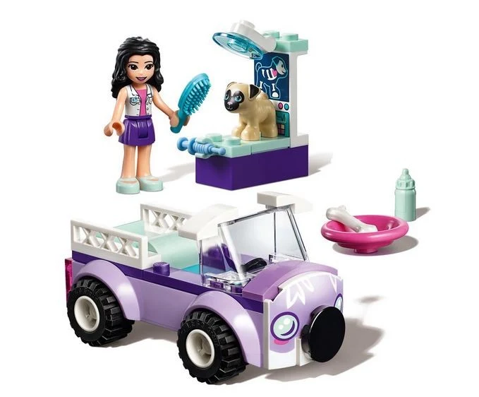 Lego Friends Emma's Mobile Vet Clinic / Clinique vétérinaire mobile - 41360