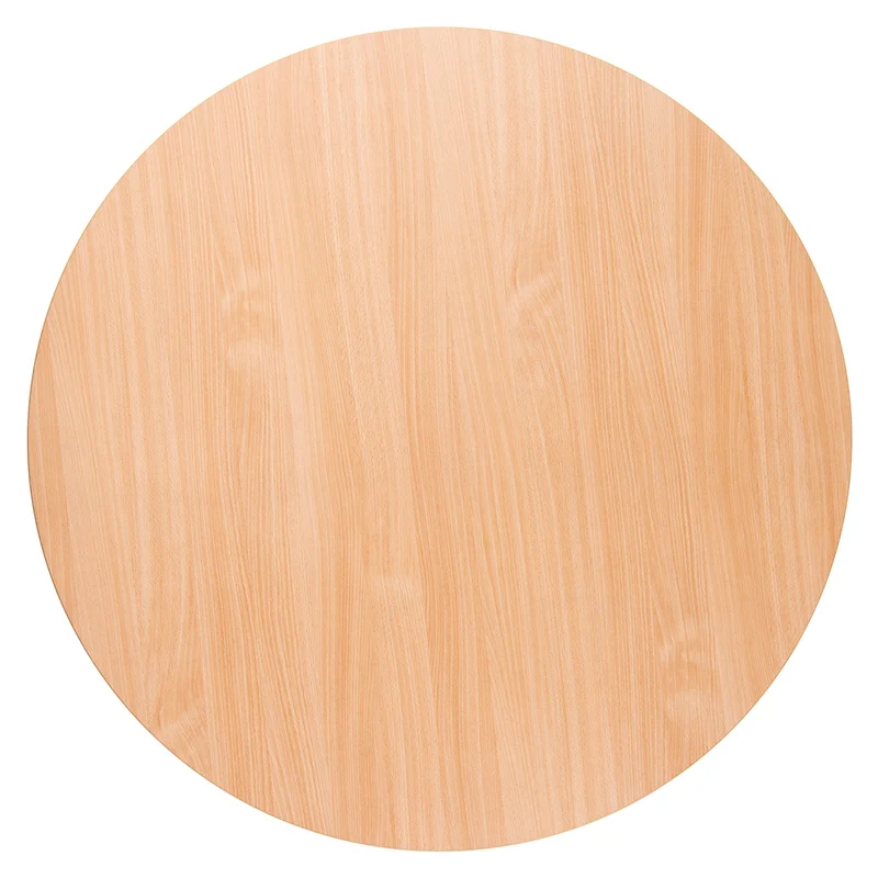 Plateau de table rond : couleur hêtre - Nienhuis AMI