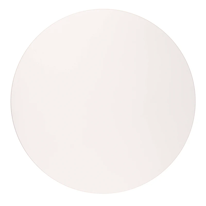 Plateau de table rond : couleur blanc - Nienhuis AMI