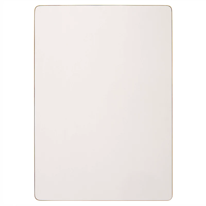 Plateau de table rectangulaire : couleur blanc - Nienhuis AMI
