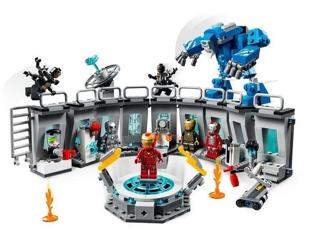 Lego Disney Marvel Avengers Iron Man Hall of Armor / Salle des Armures - 76125