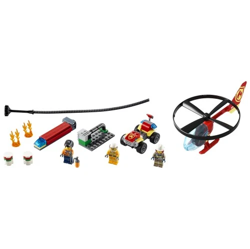 Lego City Fire Helicopter Rescue/ Hélicoptère d'Incendie de Secours - 60248