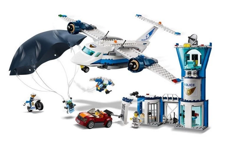 Lego City Sky Police Air Base / Base aérienne de la police du ciel - 60210