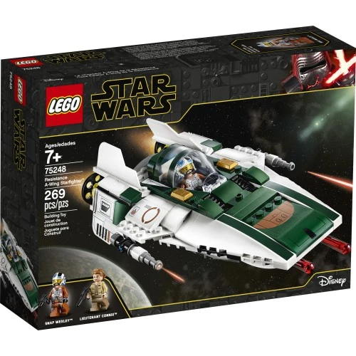 Lego Disney Star Wars Resistance A-Wing Fighter / chasseur A-wing de la résistance - 75248