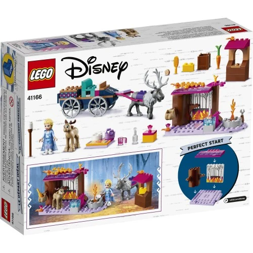 Lego Disney Frozen 2 Elsa's Wagon Adventure / Aventure en chariot - 41166