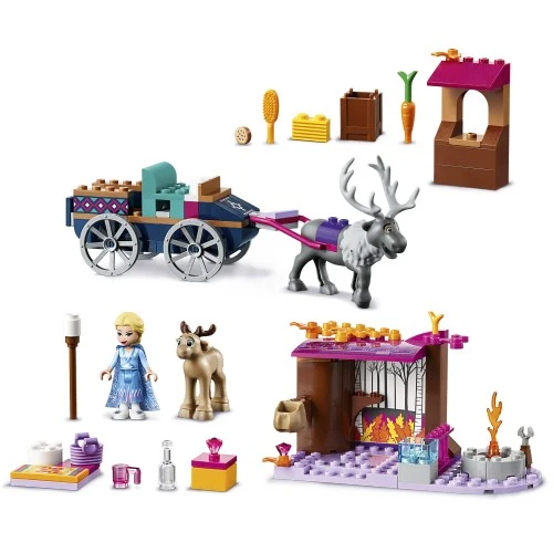 Lego Disney Frozen 2 Elsa's Wagon Adventure / Aventure en chariot - 41166