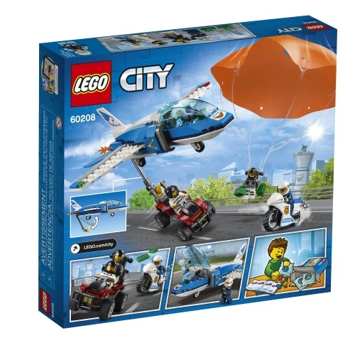 Lego City Sky Police Parachute Arrest / Arrestation par parachute de la police du ciel - 60208
