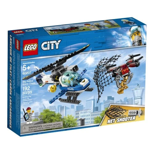 Lego City Sky Police Drone Chase / Poursuite avec un drone de la police du ciel - 60207
