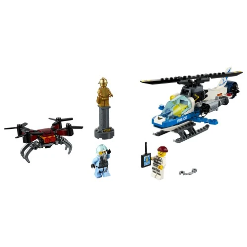 Lego City Sky Police Drone Chase / Poursuite avec un drone de la police du ciel - 60207