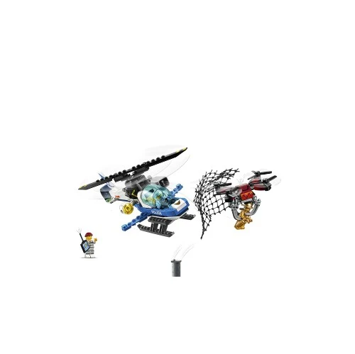 Lego City Sky Police Drone Chase / Poursuite avec un drone de la police du ciel - 60207