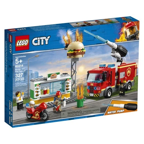 Lego City Burger Bar Fire Rescue/ Bar à burgers service d'incendie et de secours - 60214