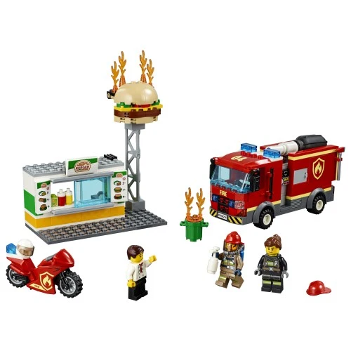 Lego City Burger Bar Fire Rescue/ Bar à burgers service d'incendie et de secours - 60214