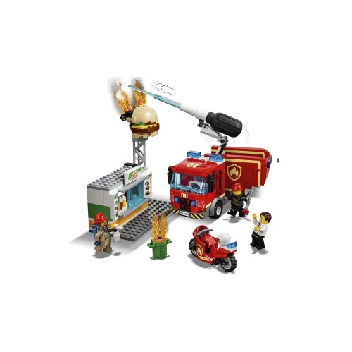 Lego City Burger Bar Fire Rescue/ Bar à burgers service d'incendie et de secours - 60214