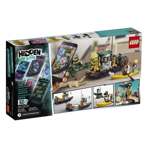 Lego Hidden Side Wrecked Shrimp Boat / Bateau de crevettes naufragé - 70419